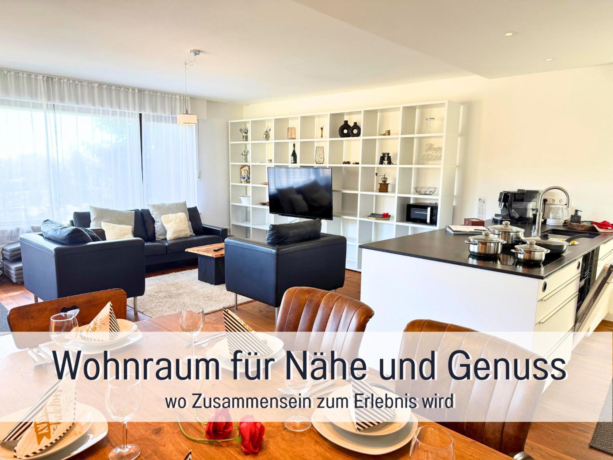 Sonnenterrasse - 3 Schlafzimmer, Whirlpool & Alpenblick - Perfekt Fuer Romantik Oder Familienurlaub Mit Kind , Hund Willkommen By Ferienwohnenamsee - 于伯林根 外观 照片
